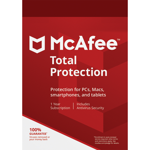 McAfee Total Protection - 1 Year, 3 Devices (Download)